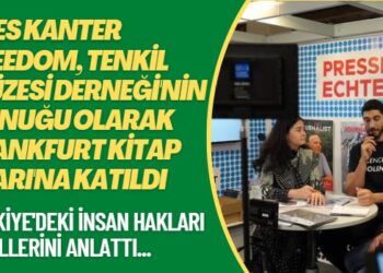 Enes Kanter Freedom, Tenkil Müzesi Derneği’nin konuğu olarak Frankfurt Kitap Fuarı’na katıldı: Türkiye’deki insan hakları ihlallerini anlattı