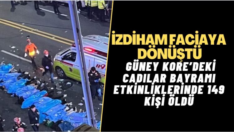 İzdiham faciaya dönüştü. Güney Kore’deki Cadılar Bayramı etkinliklerinde 149 kişi öldü