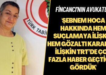 Fincancı’nın avukatları: Şebnem Hoca hakkında hem suçlamaya ilişkin hem gözaltı kararına ilişkin TRT’de çok fazla haber geçtiğini gördük