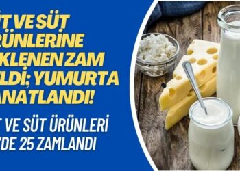 Süt ve süt ürünlerine beklenen zam geldi; yumurta da kanatlandı!