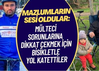 Mazlumların sesi oldular: Mültecilerin sorunlarına dikkat çektiler