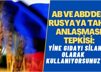AB ve ABD’den Rusya’ya ‘tahıl anlaşması’ tepkisi: Yine gıdayı silah olarak kullanıyorsunuz