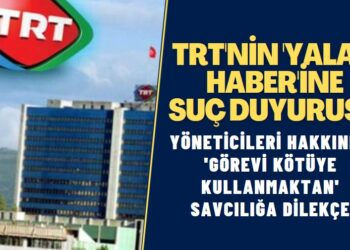 Siyanür sızıntısını yalanlayan TRT hakkında suç duyurusu