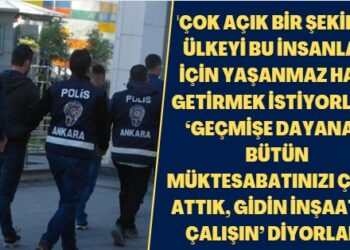 ‘Suç teşkil etmeyen bir faaliyetle hayatta kalmaya çalışan insanlara engel olmak nedir? Bu suç değil midir?’