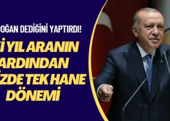 Erdoğan dediğini yaptırdı! İki yıl aranın ardından faizde tek hane dönemi