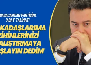 Babacan’dan partisine ‘aday’ talimatı: ‘Arkadaşlarıma zihinlerinizi çalıştırmaya başlayın’ dedim