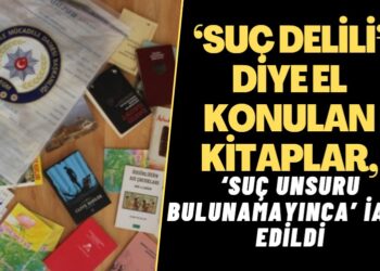 ‘Suç delili’ diye el konulan kitaplar, ‘suç unsuru bulunamayınca’ iade edildi