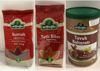 Arifoğlu’nun baharatlarına Singapur’dan yasak