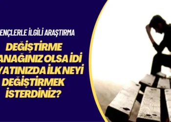 Gençlerle ilgili araştırma: Değiştirme olanağınız olsa idi hayatınızda ilk neyi değiştirmek isterdiniz?