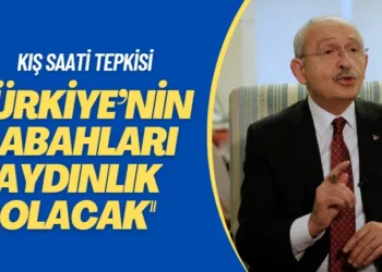 Kılıçdaroğlu’ndan kış saati tepkisi: Türkiye’nin sabahları aydınlık olacak