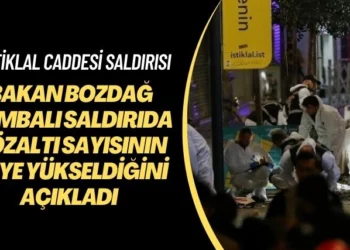 İstiklal Caddesi’ndeki bombalı saldırıda gözaltı sayısı 50’ye yükseldi