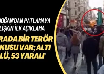 Erdoğan’dan patlamaya ilişkin ilk açıklama: Burada bir terör kokusu var; altı ölü, 53 yaralı