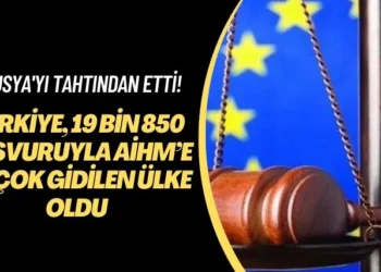 Rusya’yı tahtından etti! Türkiye, 19 bin 850 başvuruyla AİHM’e en çok gidilen ülke oldu