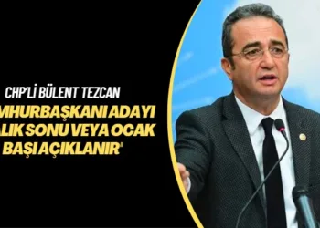 CHP’li Tezcan: Cumhurbaşkanı adayı aralık sonu veya ocak başı açıklanır