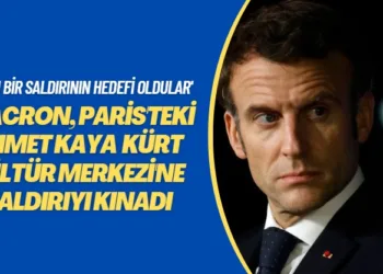 Hain bir saldırının hedefi oldular: Macron, Paris’teki Ahmet Kaya Kürt Kültür Merkezi’ne saldırıyı kınadı