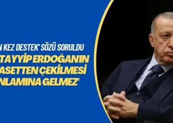 ‘Son kez destek’ sözü soruldu: Bu, Tayyip Erdoğan’ın siyasetten çekilmesi anlamına gelmez