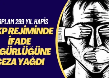 AKP rejiminde İfade özgürlüğüne ceza yağdı: 299 yıl hapis