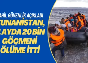 Yunanistan, 11 ayda 19 bin 636 göçmeni ölüme itti