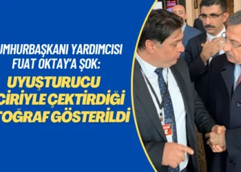 Cumhurbaşkanı Yardımcısı Fuat Oktay’a şok: Uyuşturucu kaçakçısıyla çektirdiği fotoğrafı gösterildi