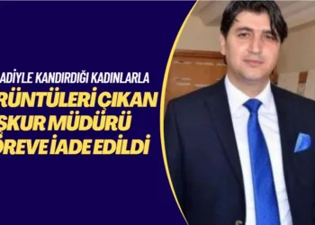 Görüntüleri çıkan İŞKUR Müdürü göreve iade edildi