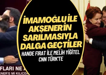 AKP yandaşı CNN Türk’te,  İmamoğlu-Akşener sarılmasıyla dalga geçtiler