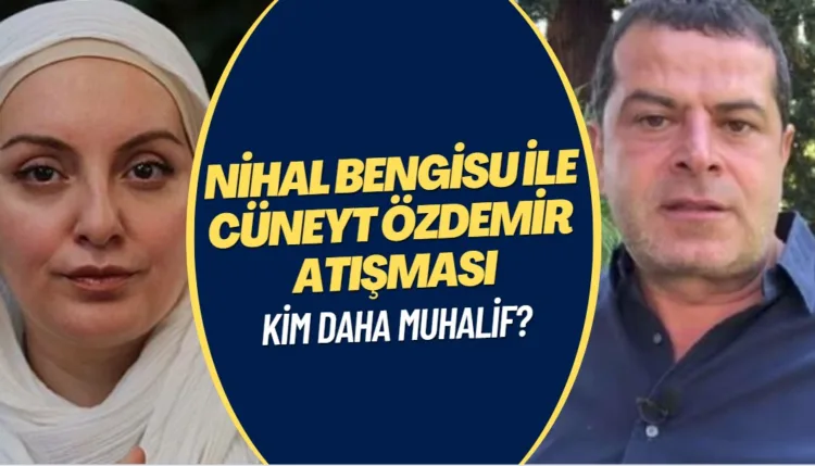 Nihal Bengisu ile Cüneyt Özdemir arasında ‘muhaliflik’ atışması