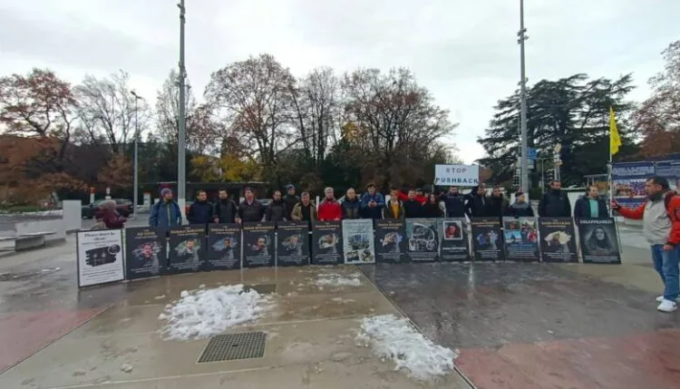 Avrupa Adalet İnisiyatifi, Cenevre’de Hak İhlallerini Protesto Etti