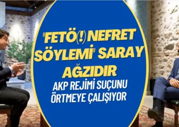 ”AKP iktidarının tercih ettiği, ‘Fetö(!) Nefret Söylemi’ temelli konuşma dilinin adı ‘Saray ağzıdır’. Rejim suçunu örtmeye çalışıyor.”
