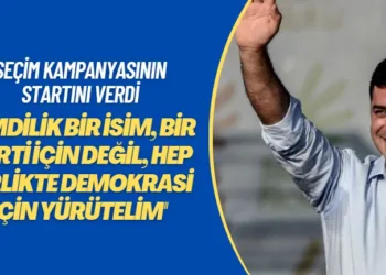 Seçim kampanyasının startını verdi: Şimdilik bir isim, bir parti için değil, hep birlikte demokrasi için yürütelim