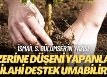 İsmail S. Gülümser’in yazısı: Üzerine düşeni yapanlar ilahi destek umabilir
