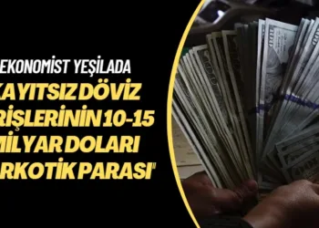 Ekonomist Yeşilada: Kayıtsız döviz girişlerinin 10-15 milyar doları narkotik parası