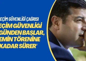 Seçim güvenliği çağrısı: Seçim güvenliği bugünden başlar, yemin törenine kadar sürer