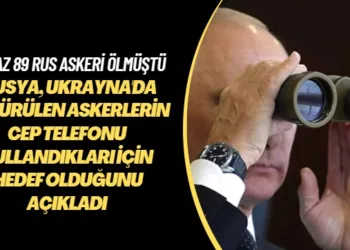 En az 89 Rus askeri ölmüştü: Rusya, Ukrayna’da öldürülen askerlerin cep telefonu kullandıkları için hedef olduğunu açıkladı