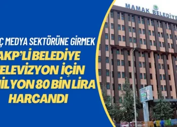 AKP’li belediye televizyon kuruyor: 3 milyon 80 bin lira harcandı
