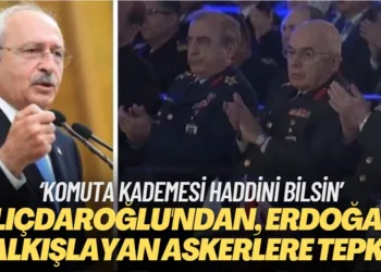 Kılıçdaroğlu’ndan kendisine hakaret eden Erdoğan’ı alkışlayan askerlere sert tepki: ‘Komuta kademesi haddini bilsin’