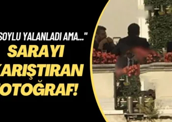 Sarayı karıştıran fotoğraf! “Soylu yalanladı ama…”