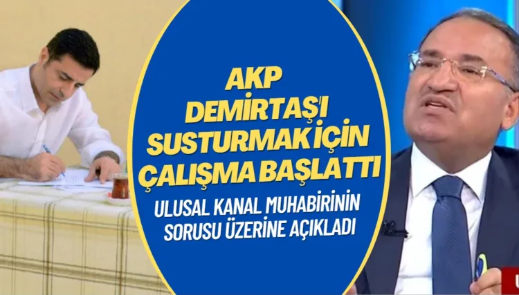 AKP Demirtaş’ın Twitter paylaşımlarına son vermek için çalışma başlattı