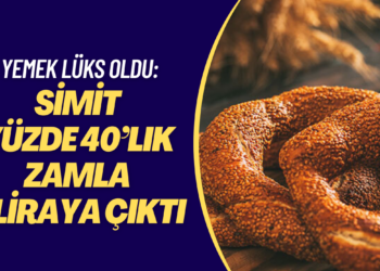 Yemek lüks oldu: Simit yüzde 40’lık zamla 7 liraya çıktı