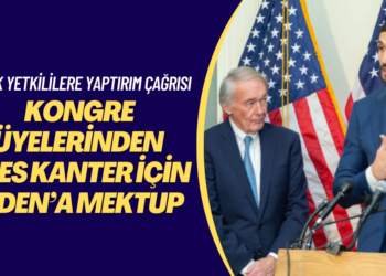 Kongre üyeleri Enes Kanter için Biden’a mektup yazıp Türk yetkililere yaptırım istedi