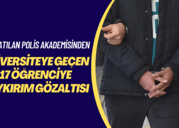 Kapatılan polis akademisinden üniversiteye geçen 17 öğrenciye soykırım gözaltısı