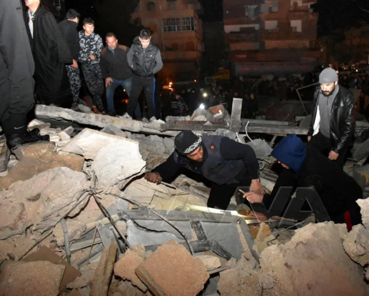 Deprem, Suriye’yi de sert vurdu