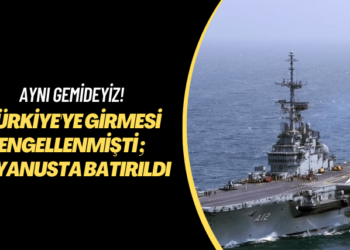 Aynı gemideyiz! Türkiye’ye girmesi engellenen asbestli uçak gemisi okyanusta batırıldı 