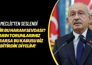 Meclis’ten seslendi: Nedir bu haram sevdası? Yarın torunlarımız sorarsa ‘bu kabusu biz bitirdik’ diyelim!