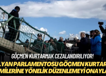 Göçmen kurtarmak cezalandırılıyor! İtalyan parlamentosu göçmen kurtarma gemilerine yönelik düzenlemeyi onayladı