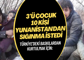 Meriç’i geçen 3’ü çocuk 10 kişi Yunanistan’dan sığınma istedi