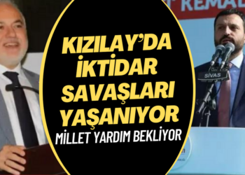 Millet yardım bekliyor, Kızılay’da iktidar savaşları yaşanıyor