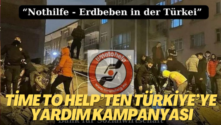 Time To Help’ten Türkiye’ye yardım kampanyası