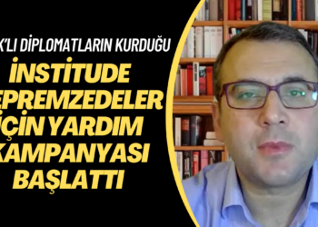 KHK’li diplomatların kurduğu İnstituDE depremzedeler için yardım kampanyası başlattı