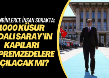 Onbinlerce insan sokakta; 1000 küsur odalı Saray’ın kapıları depremzedelere açılacak mı?