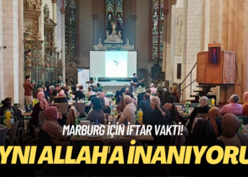 Marburg için iftar vakti! ”Aynı Allah’a inanıyoruz”